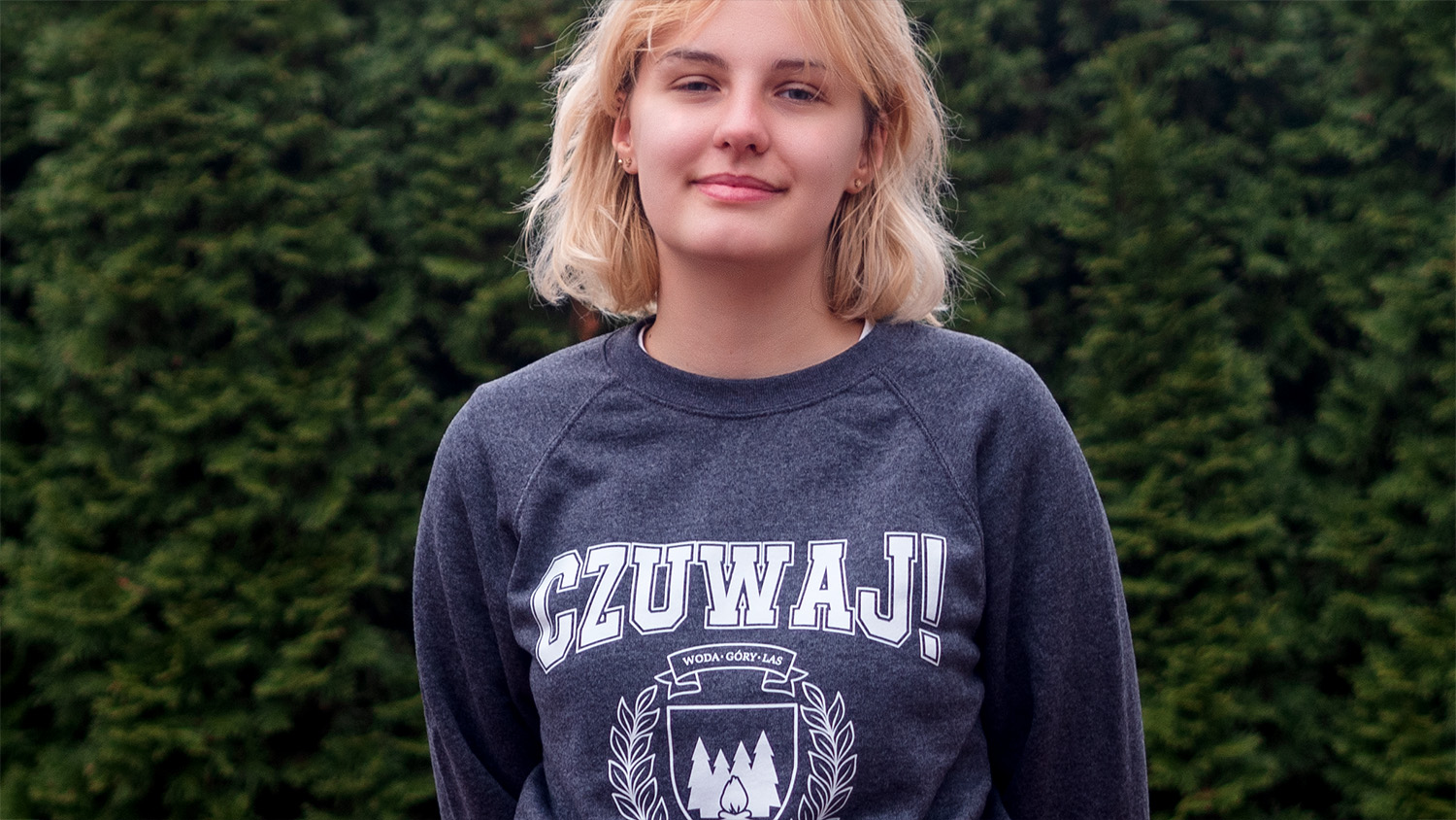 Bluza CZUWAJ - bluza harcerska z nadrukiem - dla harcerki / harcerza